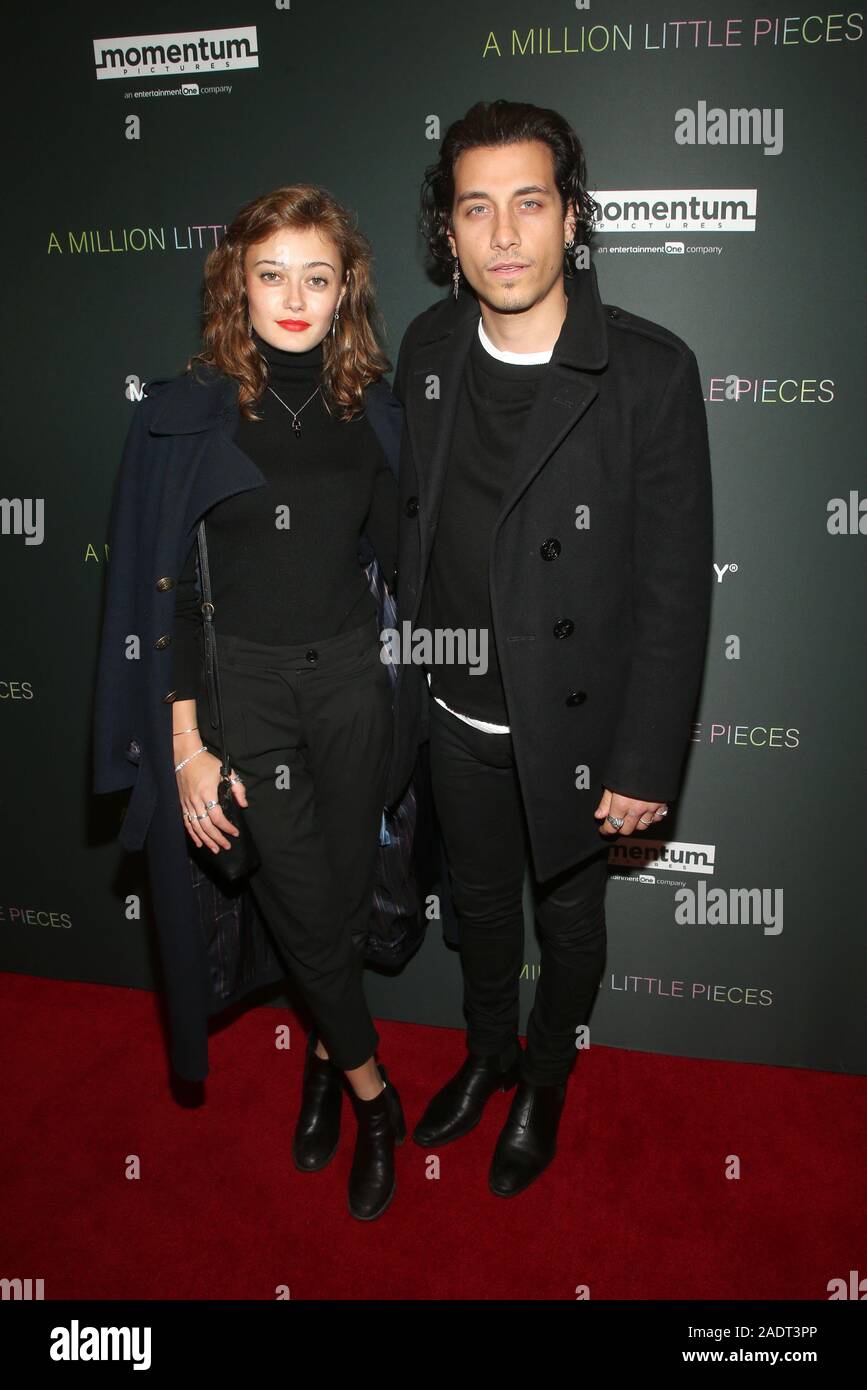 Hollywood, Californie, USA. 9Th Jul 2019. Ella Purnell, Rob Raco, à une projection spéciale de Momentum Pictures' 'A Million Little Pieces" au London hotel à West Hollywood, Californie . Faye crédit Sadou/MediaPunch MediaPunch Crédit : Inc/Alamy Live News Banque D'Images