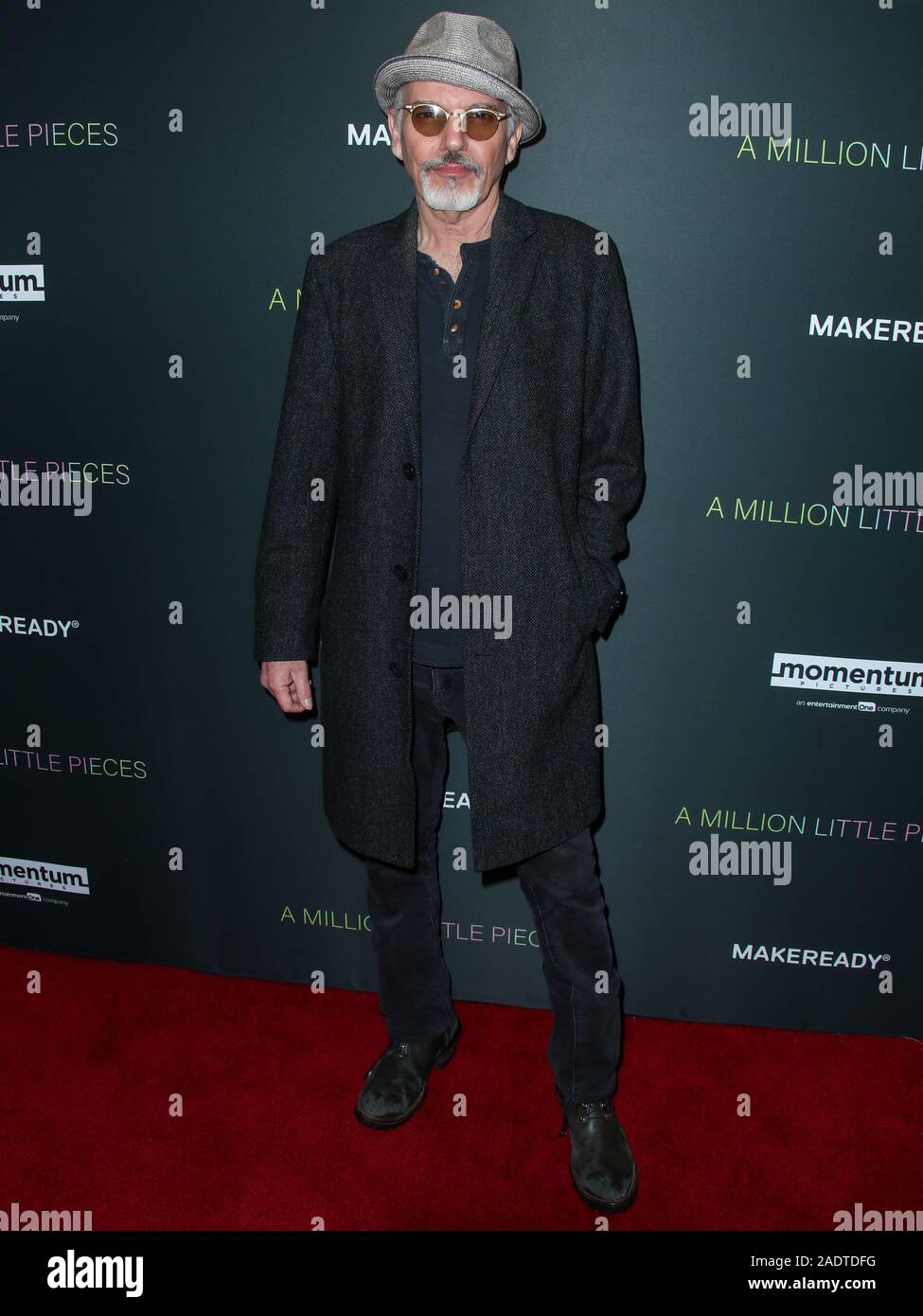 West Hollywood, États-Unis. 08Th Nov, 2019. WEST HOLLYWOOD, LOS ANGELES, CALIFORNIE, USA - 04 DÉCEMBRE : l'acteur Billy Bob Thornton arrive à la Los Angeles Projection spéciale de Momentum Pictures' 'A Million Little Pieces" tenue à l'hôtel London West Hollywood à Los Angeles le 4 décembre 2019 à West Hollywood, Los Angeles, Californie, États-Unis. (Photo par Xavier Collin/Image Crédit : Agence de Presse) L'agence de presse Image/Alamy Live News Banque D'Images