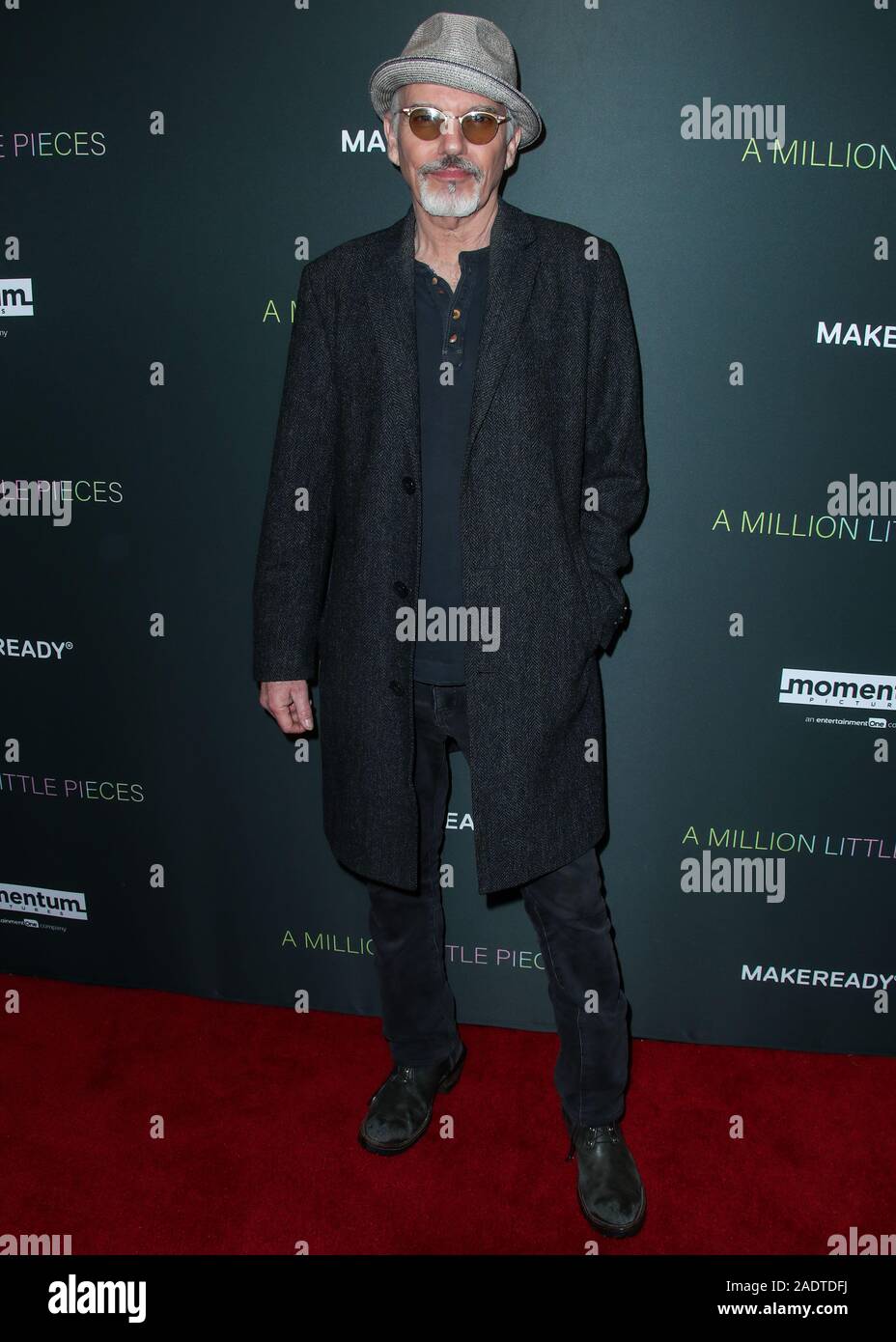 West Hollywood, États-Unis. 08Th Nov, 2019. WEST HOLLYWOOD, LOS ANGELES, CALIFORNIE, USA - 04 DÉCEMBRE : l'acteur Billy Bob Thornton arrive à la Los Angeles Projection spéciale de Momentum Pictures' 'A Million Little Pieces" tenue à l'hôtel London West Hollywood à Los Angeles le 4 décembre 2019 à West Hollywood, Los Angeles, Californie, États-Unis. (Photo par Xavier Collin/Image Crédit : Agence de Presse) L'agence de presse Image/Alamy Live News Banque D'Images
