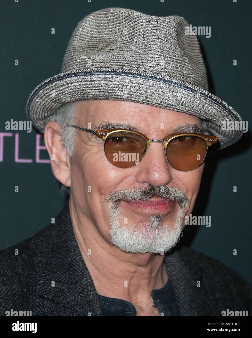 West Hollywood, États-Unis. 08Th Nov, 2019. WEST HOLLYWOOD, LOS ANGELES, CALIFORNIE, USA - 04 DÉCEMBRE : l'acteur Billy Bob Thornton arrive à la Los Angeles Projection spéciale de Momentum Pictures' 'A Million Little Pieces" tenue à l'hôtel London West Hollywood à Los Angeles le 4 décembre 2019 à West Hollywood, Los Angeles, Californie, États-Unis. (Photo par Xavier Collin/Image Crédit : Agence de Presse) L'agence de presse Image/Alamy Live News Banque D'Images