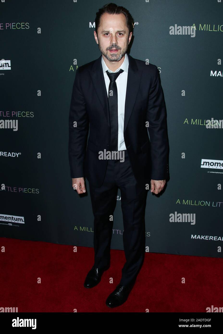 West Hollywood, États-Unis. 08Th Nov, 2019. WEST HOLLYWOOD, LOS ANGELES, CALIFORNIE, USA - 04 DÉCEMBRE : l'Acteur Giovanni Ribisi arrive à la Los Angeles Projection spéciale de Momentum Pictures' 'A Million Little Pieces" tenue à l'hôtel London West Hollywood à Los Angeles le 4 décembre 2019 à West Hollywood, Los Angeles, Californie, États-Unis. (Photo par Xavier Collin/Image Crédit : Agence de Presse) L'agence de presse Image/Alamy Live News Banque D'Images