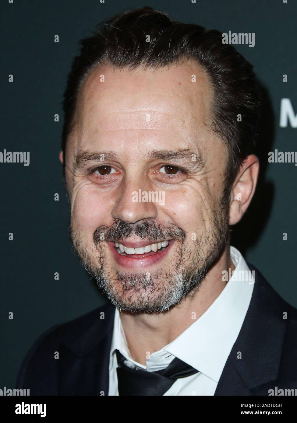 WEST HOLLYWOOD, LOS ANGELES, CALIFORNIE, USA - 04 DÉCEMBRE : l'Acteur Giovanni Ribisi arrive à la Los Angeles Projection spéciale de Momentum Pictures' 'A Million Little Pieces" tenue à l'hôtel London West Hollywood à Los Angeles le 4 décembre 2019 à West Hollywood, Los Angeles, Californie, États-Unis. (Photo par Xavier Collin/Image Press Office) Banque D'Images