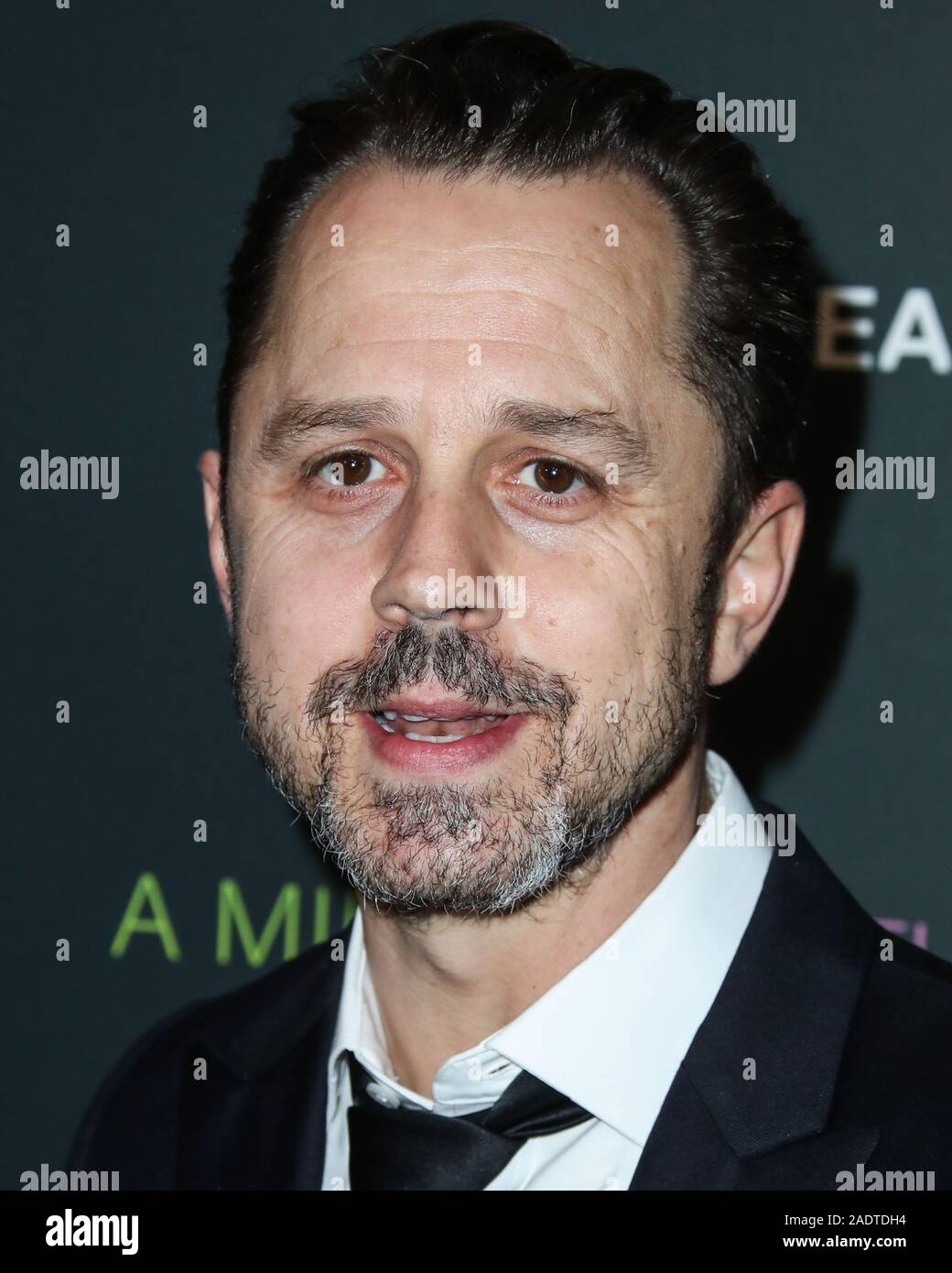 West Hollywood, États-Unis. 08Th Nov, 2019. WEST HOLLYWOOD, LOS ANGELES, CALIFORNIE, USA - 04 DÉCEMBRE : l'Acteur Giovanni Ribisi arrive à la Los Angeles Projection spéciale de Momentum Pictures' 'A Million Little Pieces" tenue à l'hôtel London West Hollywood à Los Angeles le 4 décembre 2019 à West Hollywood, Los Angeles, Californie, États-Unis. (Photo par Xavier Collin/Image Crédit : Agence de Presse) L'agence de presse Image/Alamy Live News Banque D'Images