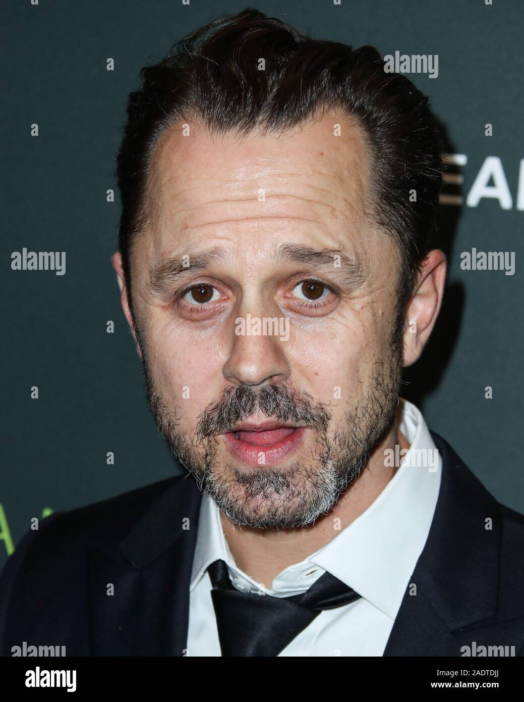 West Hollywood, États-Unis. 08Th Nov, 2019. WEST HOLLYWOOD, LOS ANGELES, CALIFORNIE, USA - 04 DÉCEMBRE : l'Acteur Giovanni Ribisi arrive à la Los Angeles Projection spéciale de Momentum Pictures' 'A Million Little Pieces" tenue à l'hôtel London West Hollywood à Los Angeles le 4 décembre 2019 à West Hollywood, Los Angeles, Californie, États-Unis. (Photo par Xavier Collin/Image Crédit : Agence de Presse) L'agence de presse Image/Alamy Live News Banque D'Images