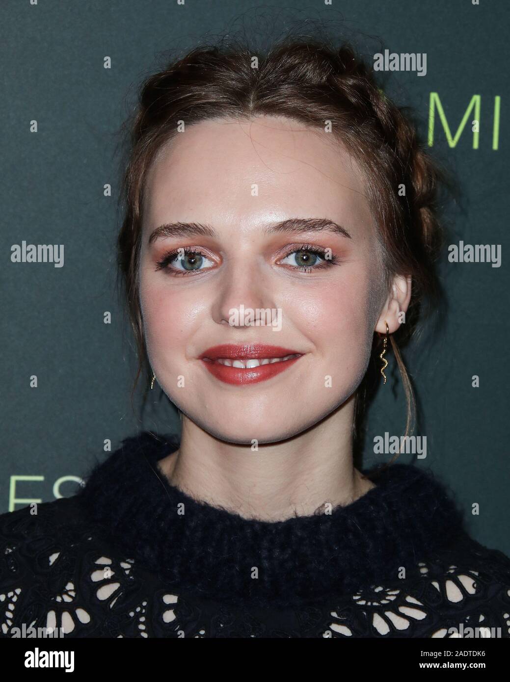 West Hollywood, États-Unis. 08Th Nov, 2019. WEST HOLLYWOOD, LOS ANGELES, CALIFORNIE, USA - Décembre 04 : jeune actrice Odessa arrive à la Los Angeles Projection spéciale de Momentum Pictures' 'A Million Little Pieces" tenue à l'hôtel London West Hollywood à Los Angeles le 4 décembre 2019 à West Hollywood, Los Angeles, Californie, États-Unis. (Photo par Xavier Collin/Image Crédit : Agence de Presse) L'agence de presse Image/Alamy Live News Banque D'Images