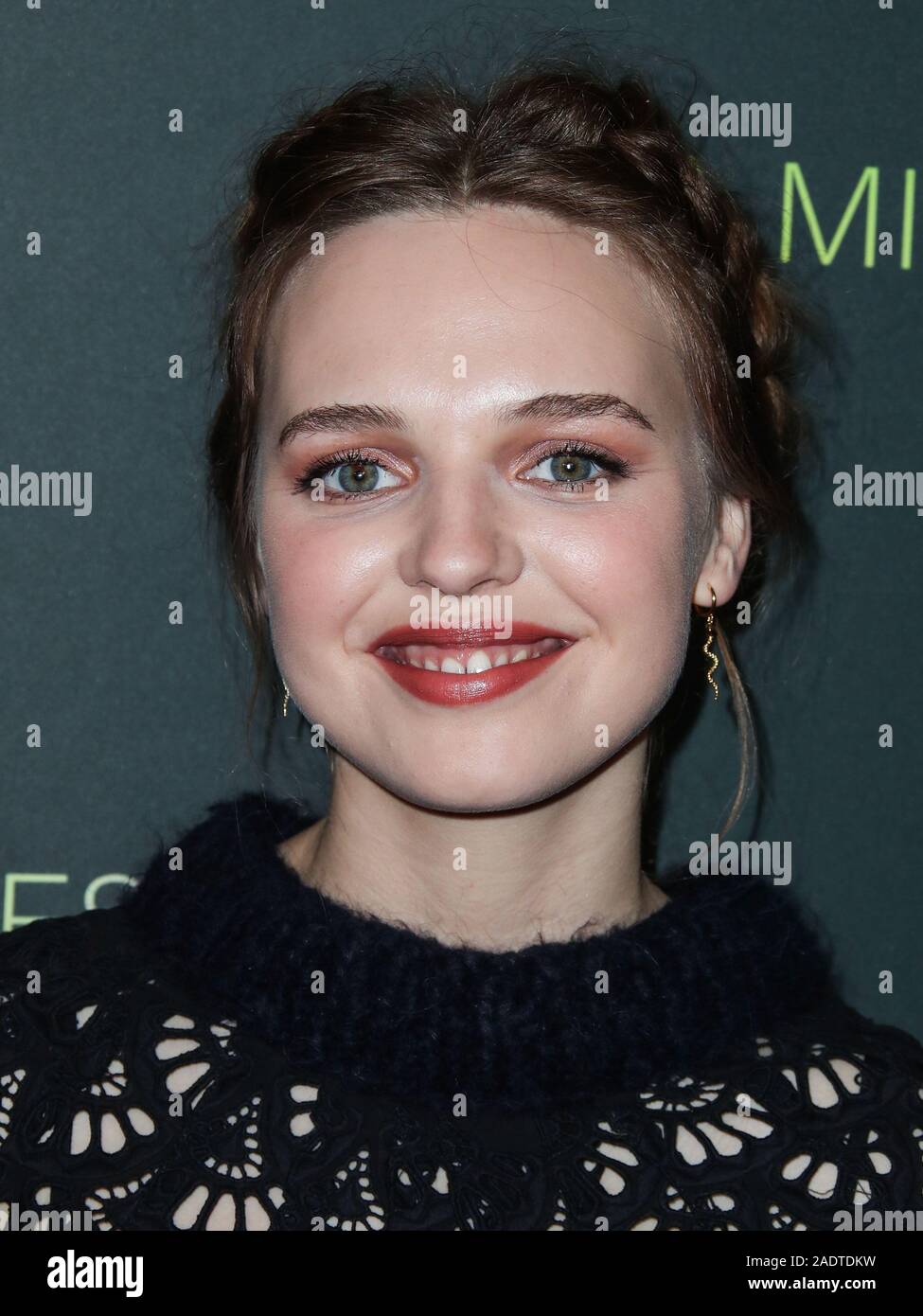 West Hollywood, États-Unis. 08Th Nov, 2019. WEST HOLLYWOOD, LOS ANGELES, CALIFORNIE, USA - Décembre 04 : jeune actrice Odessa arrive à la Los Angeles Projection spéciale de Momentum Pictures' 'A Million Little Pieces" tenue à l'hôtel London West Hollywood à Los Angeles le 4 décembre 2019 à West Hollywood, Los Angeles, Californie, États-Unis. (Photo par Xavier Collin/Image Crédit : Agence de Presse) L'agence de presse Image/Alamy Live News Banque D'Images