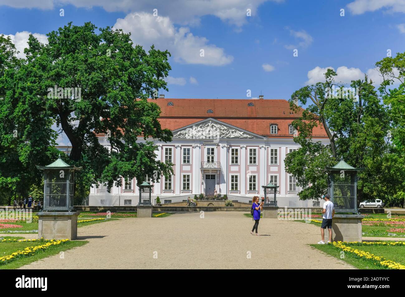 Schloss Friedrichsfelde, Lichtenberg, Berlin, Deutschland Banque D'Images