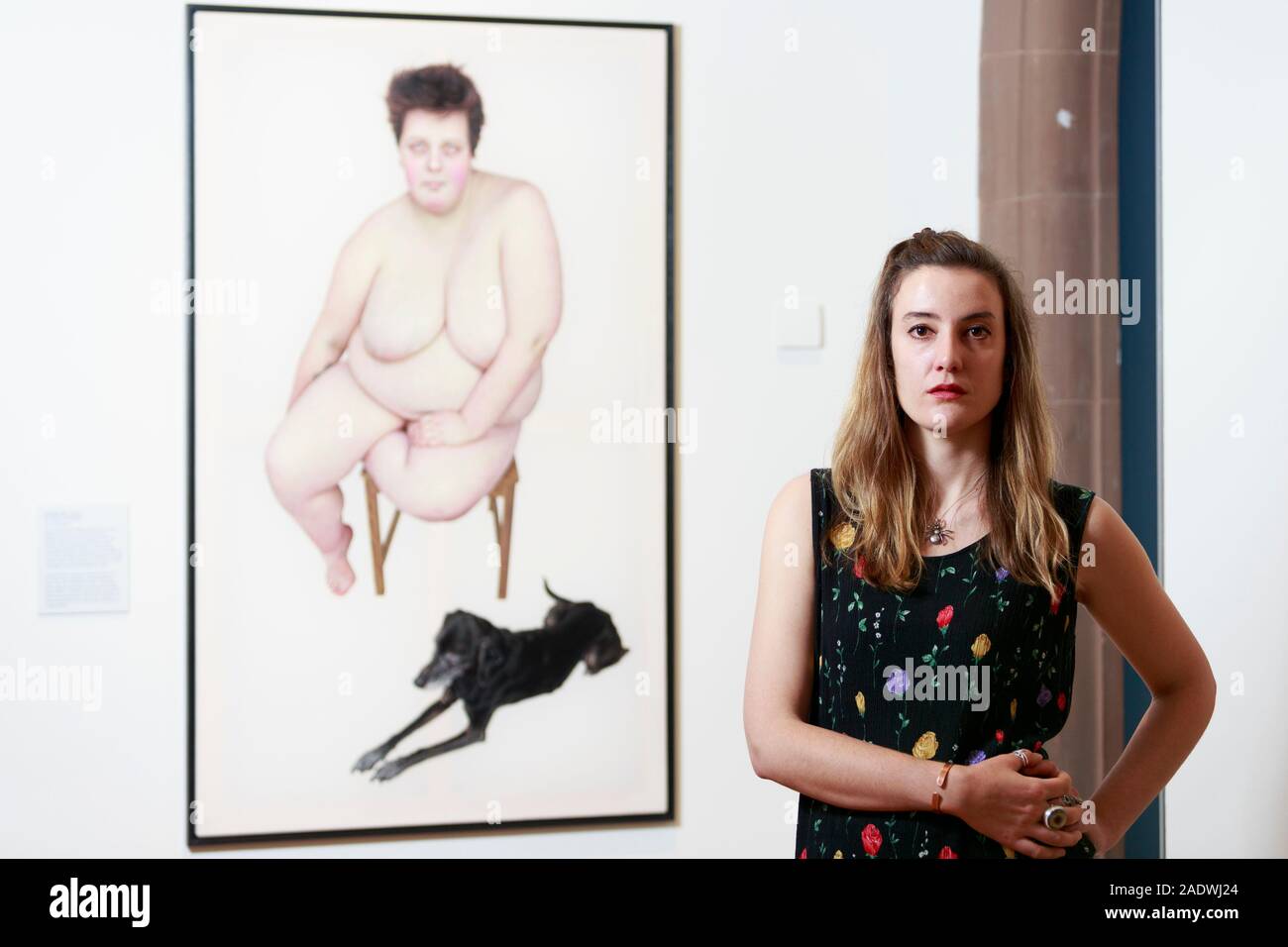 Edinburgh, Ecosse, Royaume-Uni. 5 déc 2019. BP Portrait Award affichage à la National Portrait Gallery d'Edimbourg. Bp jeune artiste Emma Hopkins pour Sophie et Carla. Credit : Pako Mera/Alamy Live News Banque D'Images