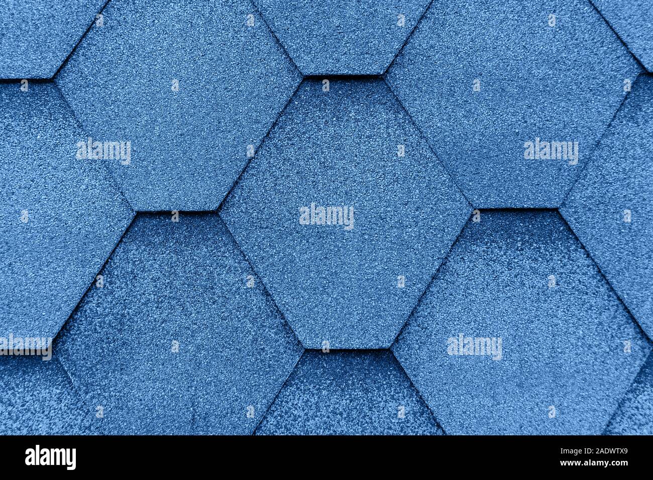 Arrière-plan bleu aux couleurs de tuiles de couleur, 2020. Banque D'Images