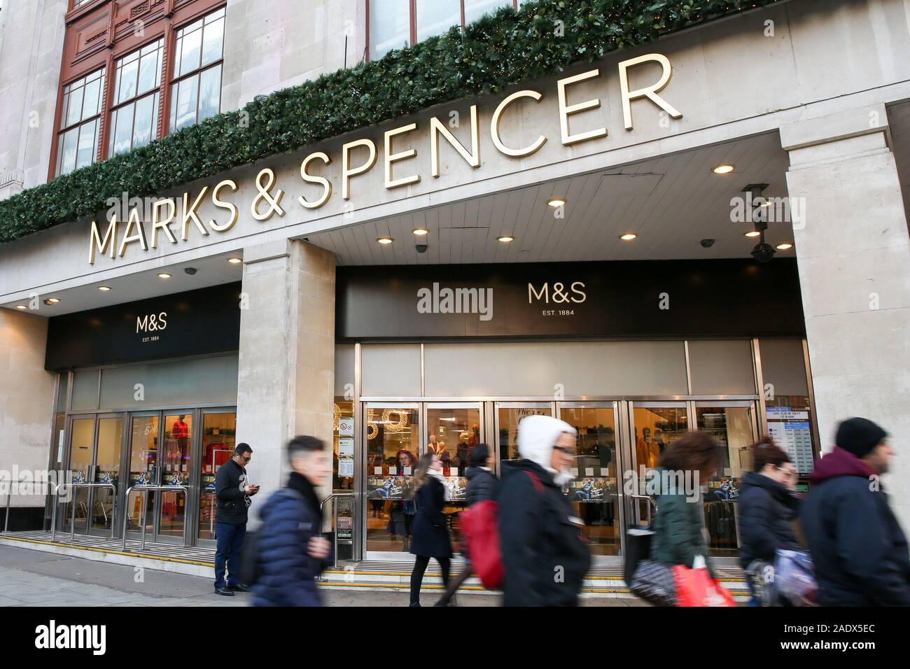 Spencer sur oxford street Banque de photographies et d’images à haute