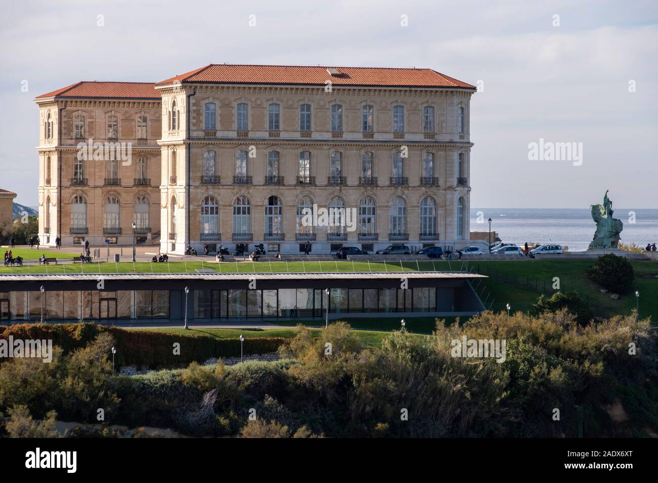 Palais Palais du Pharo à Marseille, France Banque D'Images