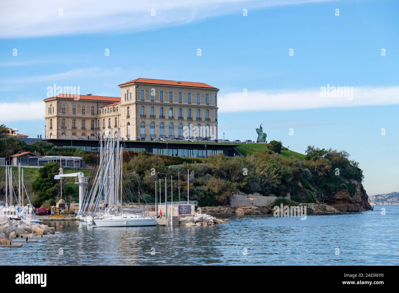 Palais Palais du Pharo à Marseille, France Banque D'Images