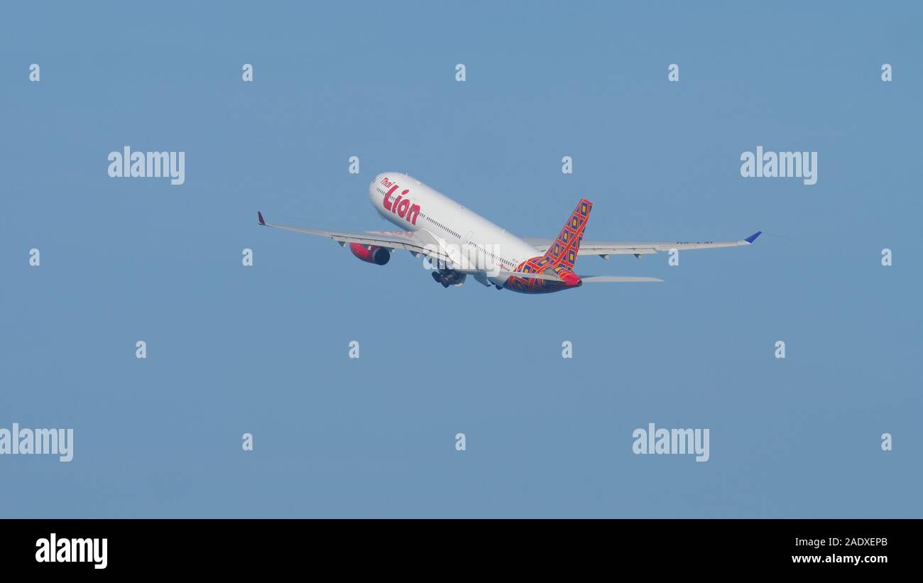 Thai Lion Air Airbus A330 Banque D'Images