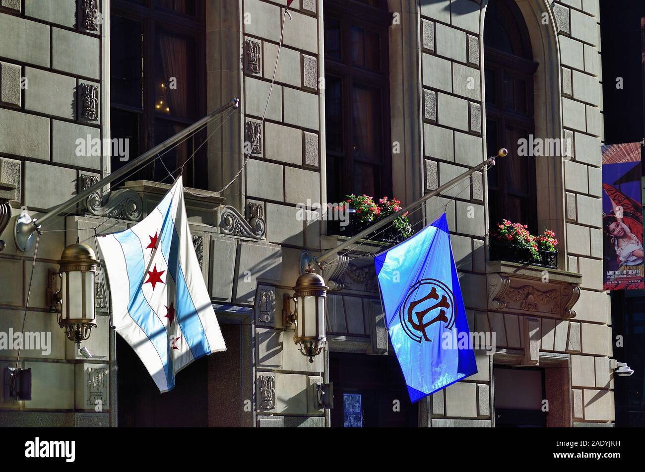 Chicago, Illinois, USA. L'Union League Club dans le centre-ville de la ville dans son célèbre boucle. Banque D'Images