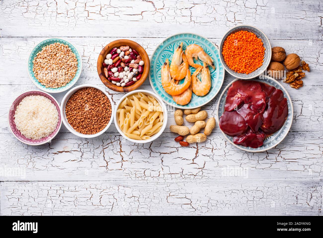 Produits naturels sources de cuivre Banque D'Images