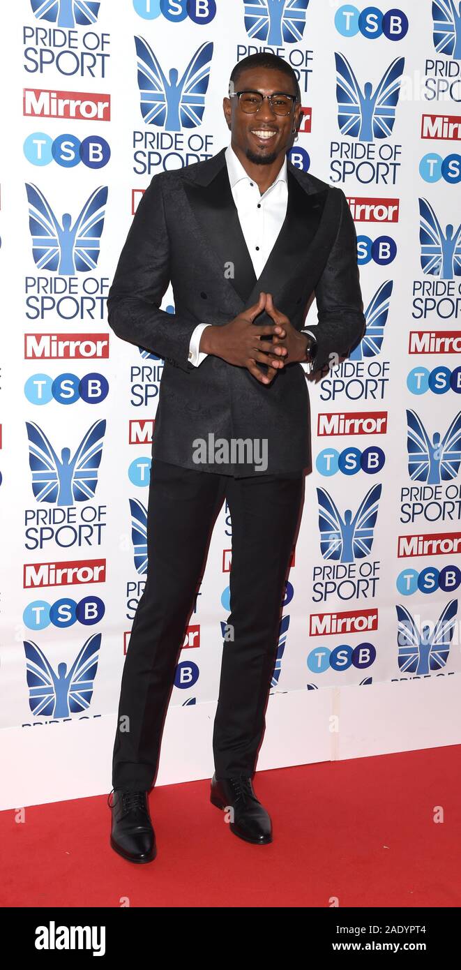 La photo doit être crédité ©Presse Alpha 079965 05/12/2019 Film Soko Le Miroir Fierté de Sport Awards 2019 à l'hôtel Grosvenor House à Londres Banque D'Images