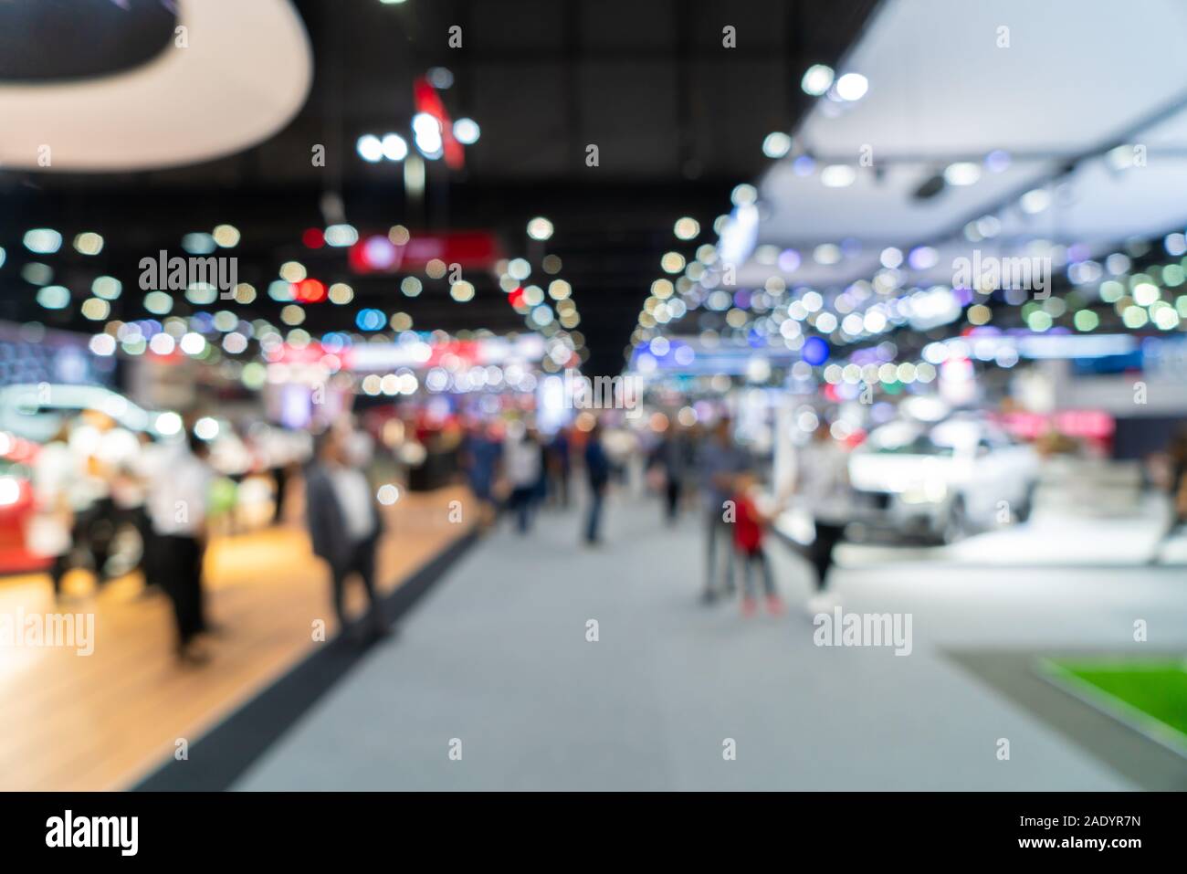 Flou artistique flou abstrait exposition événement salon convention d'affaires, show, salon de l'emploi, technology expo. Organisation entreprise salon événement. Mar Banque D'Images