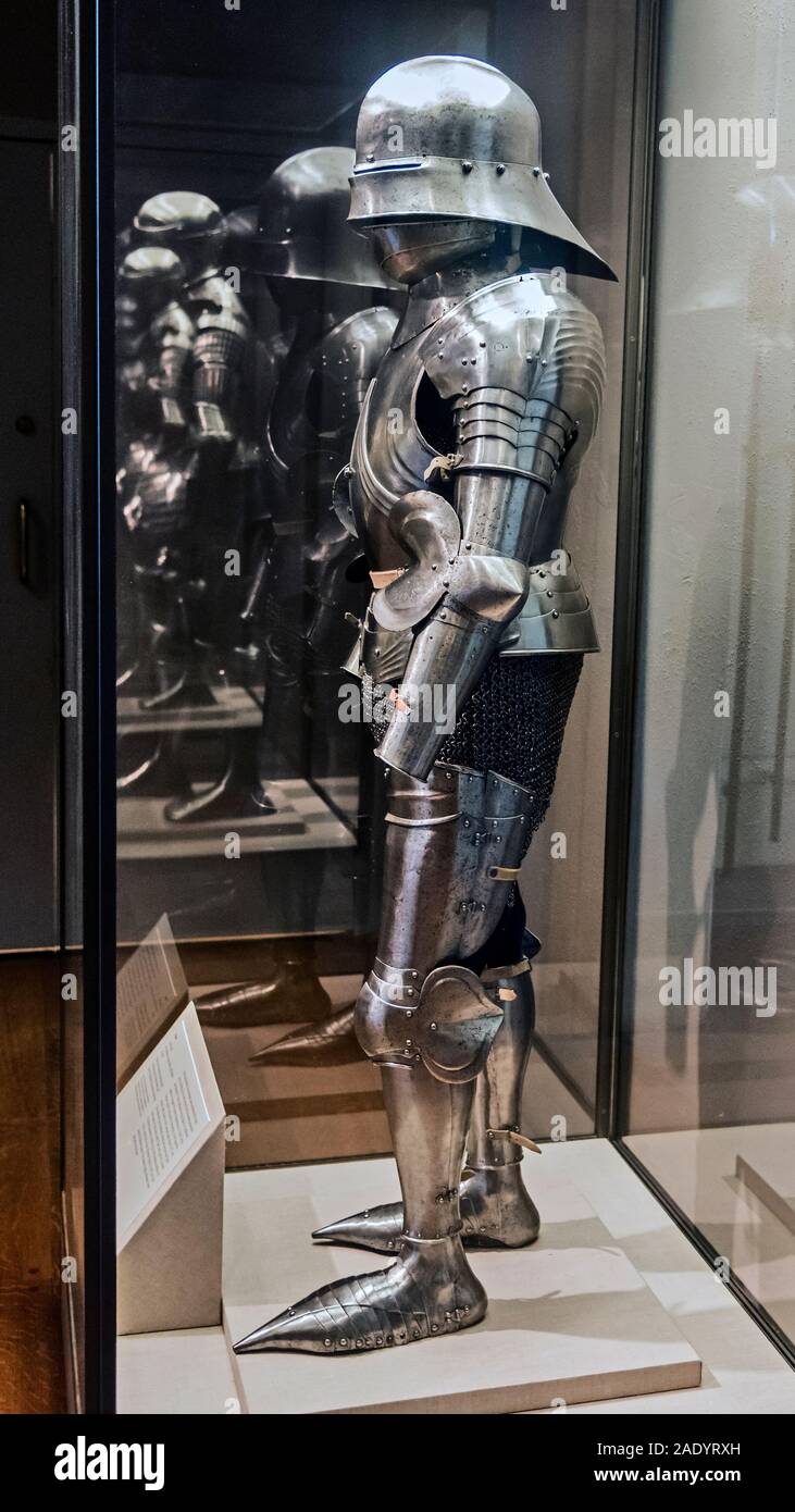 Armes et armures, Philadelphia Museum of Art, Philadelphie Philadelphie, Pennsylvanie, USA Banque D'Images