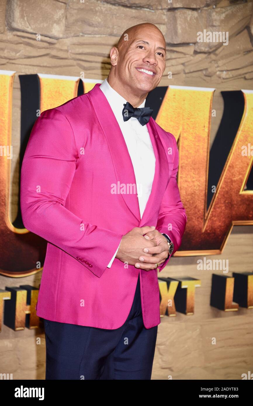 Dwayne Johnson. 'Jumanji : The Next Level' - UK Premiere, BFI IMAX, Waterloo, London. UK Banque D'Images