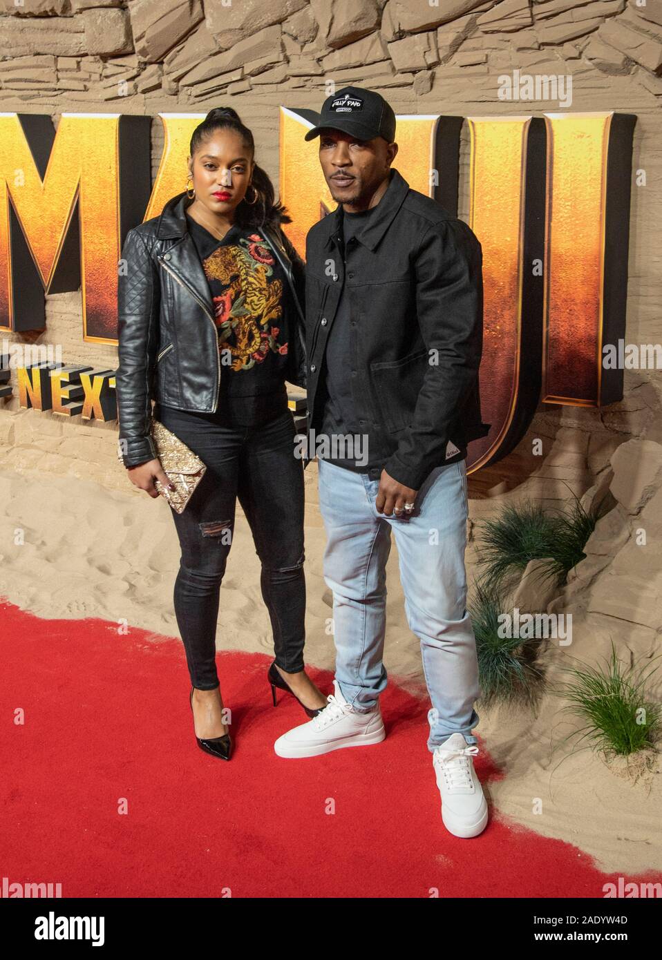 Londres, Royaume-Uni. Le 05 mai 2019. Londres, ANGLETERRE - 05 DÉCEMBRE : Isaie Danielle et Ashley Walters assiste à la première UK de 'Jumanji : Le prochain niveau" à l'Odeon Waterloo IMAX le 5 décembre 2019 à Londres, Angleterre Crédit : Gary Mitchell, GMP Media/Alamy Live News Banque D'Images