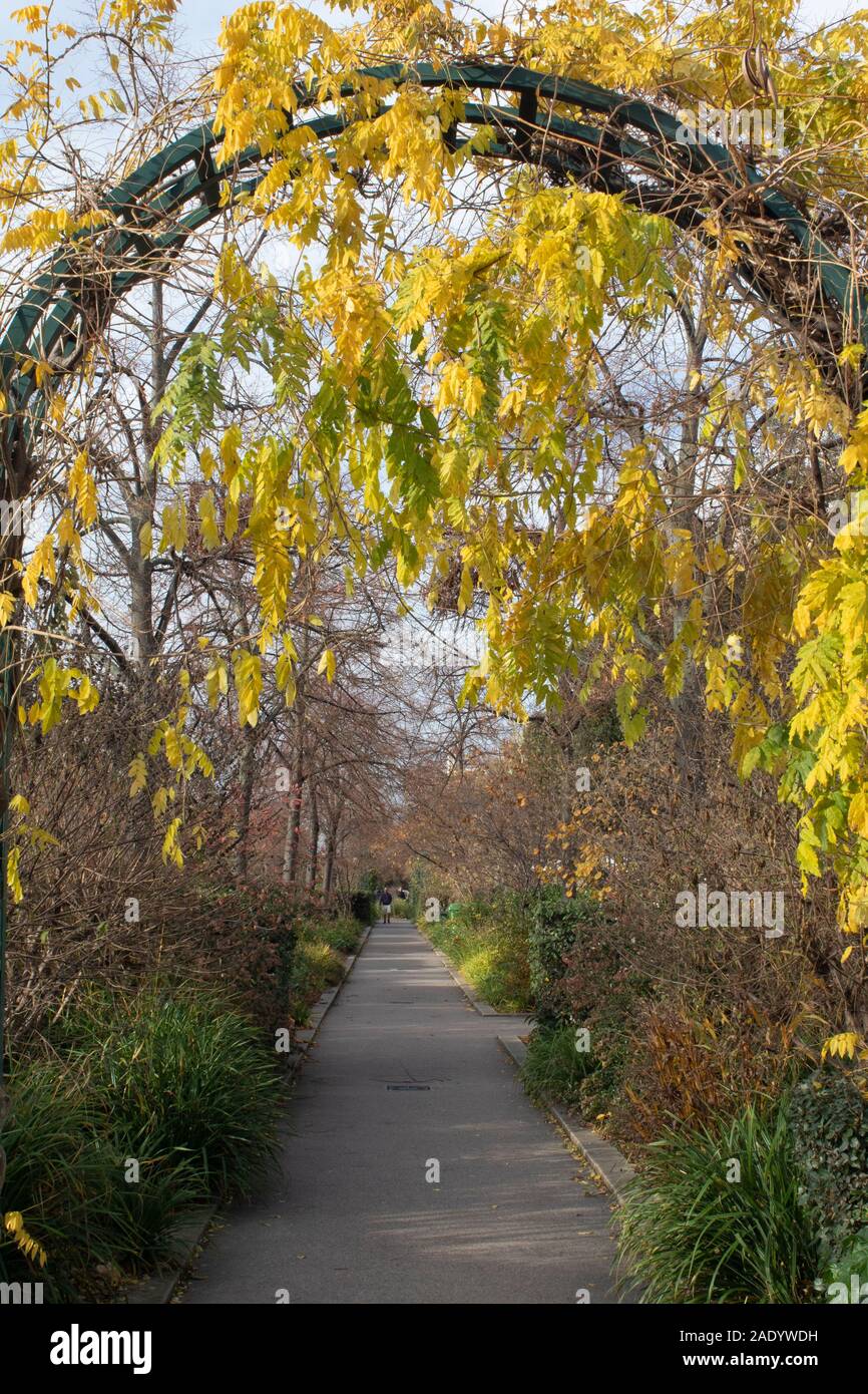 La promenade plantée Paris - coulée verte René-Dumont - Paris France Banque D'Images