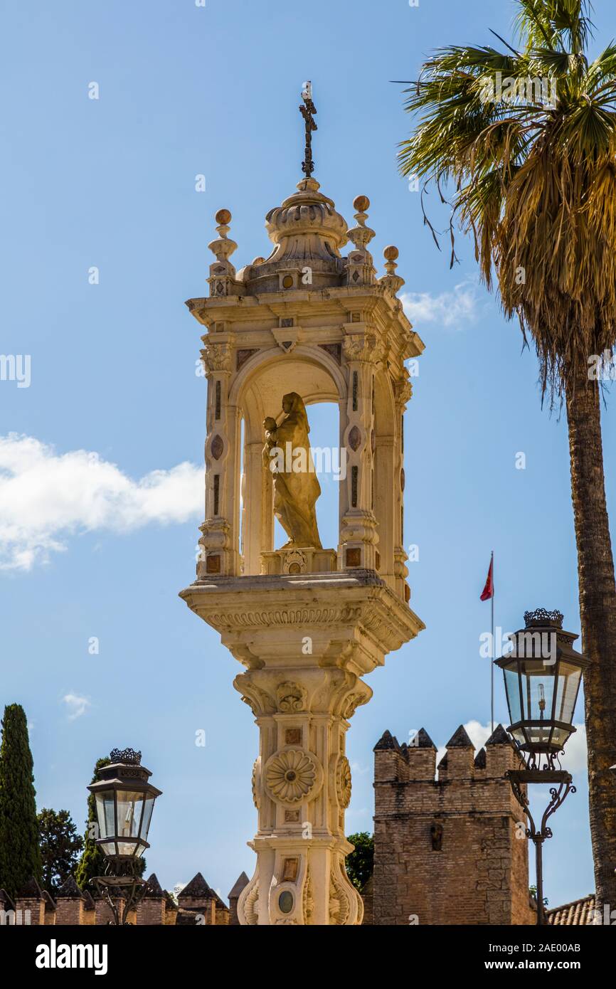 Dans Séville Andalousie Espagne Banque D'Images