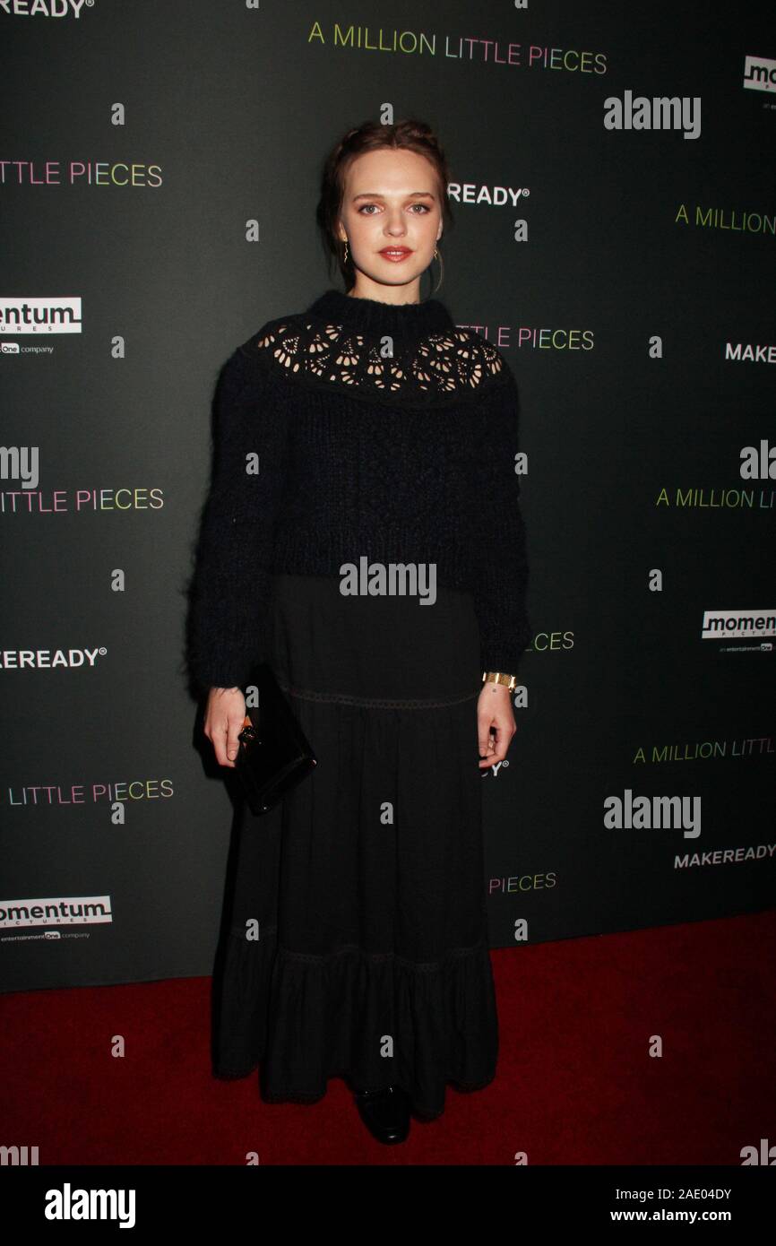 Les Jeunes 12/04/2019 Odessa le Los Angeles Projection spéciale de "un million de petits morceaux' qui s'est tenue au London West Hollywood à Beverly Hills à West Hollywood, CA Photo par Izumi Hasegawa/HollywoodNewsWire.co Crédit : Hollywood News Wire Inc./Alamy Live News Banque D'Images