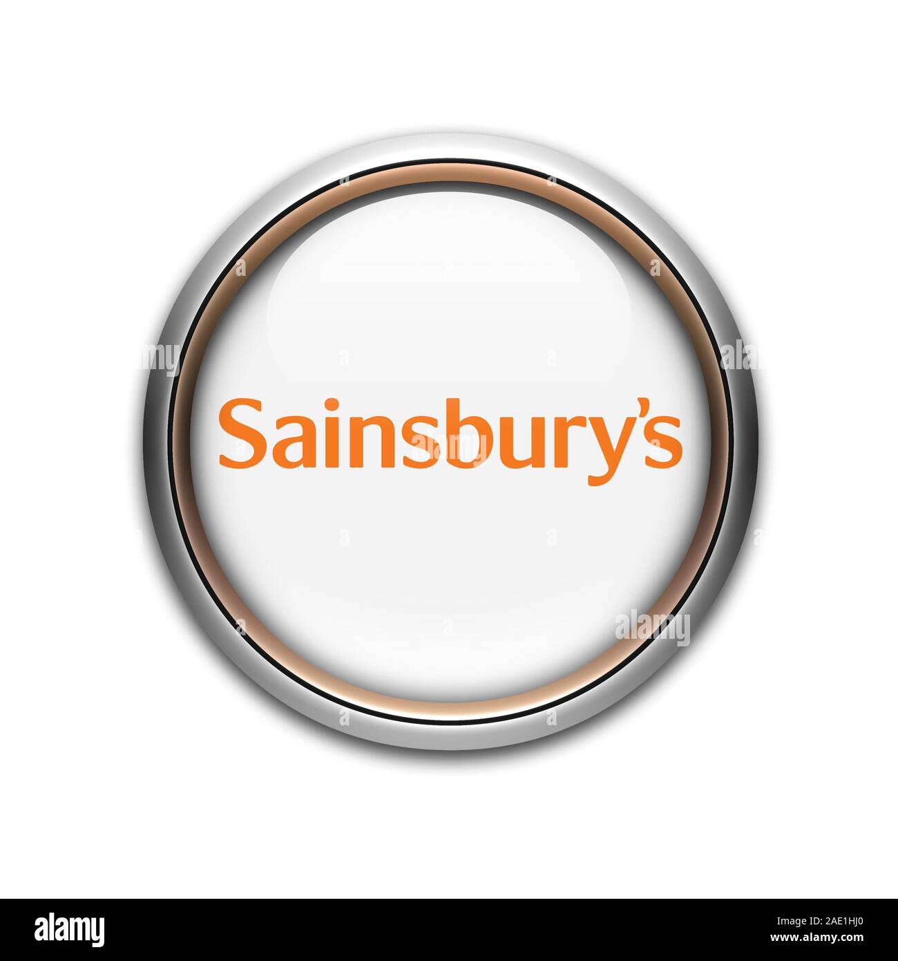 Logo Sainsbury's Banque D'Images