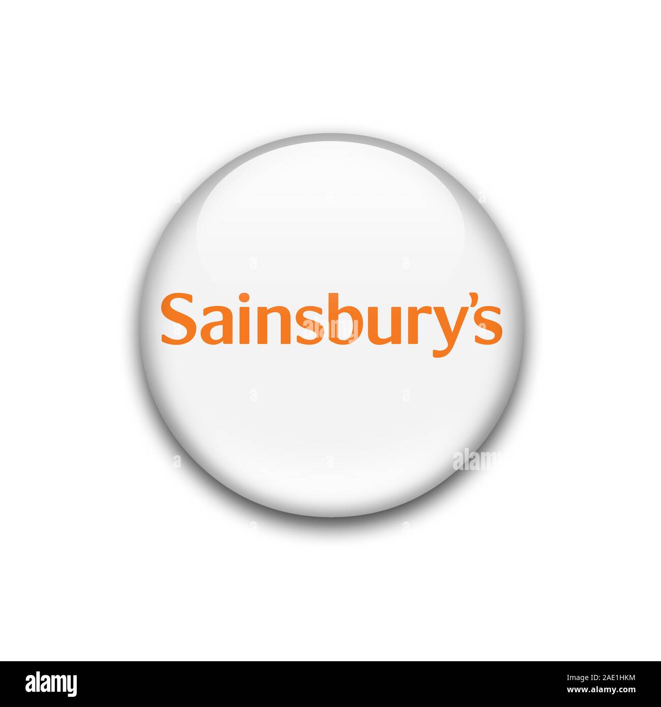 Logo Sainsbury's Banque D'Images