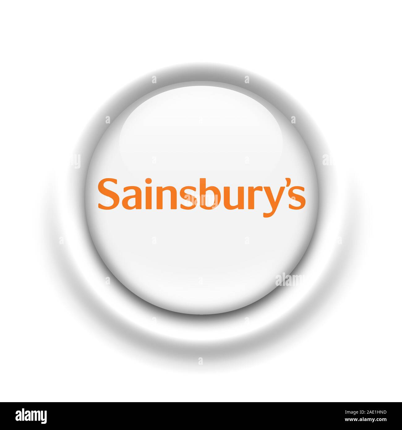 Logo Sainsbury's Banque D'Images