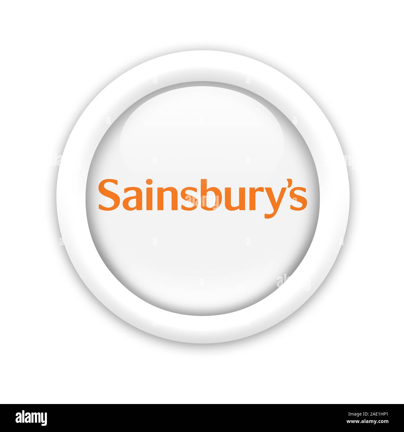 Logo Sainsbury's Banque D'Images