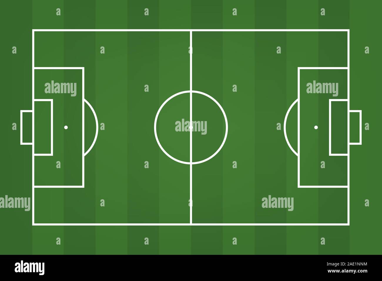 Terrain de football ou de soccer arrière-plan. Illustration de Vecteur