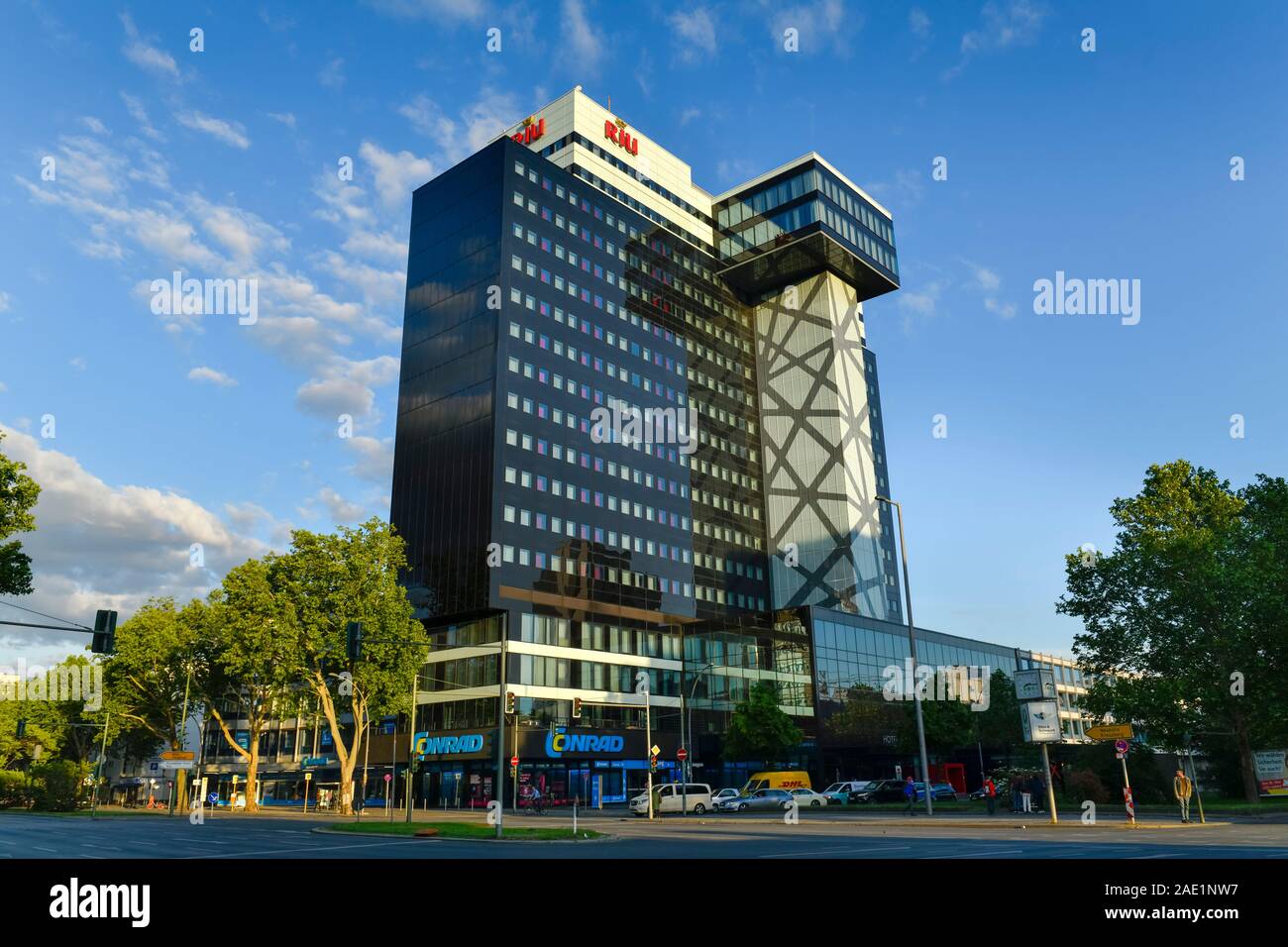 Hotel Riu Plaza, Martin-Luther-Strasse, Schöneberg, Berlin, Deutschland Banque D'Images