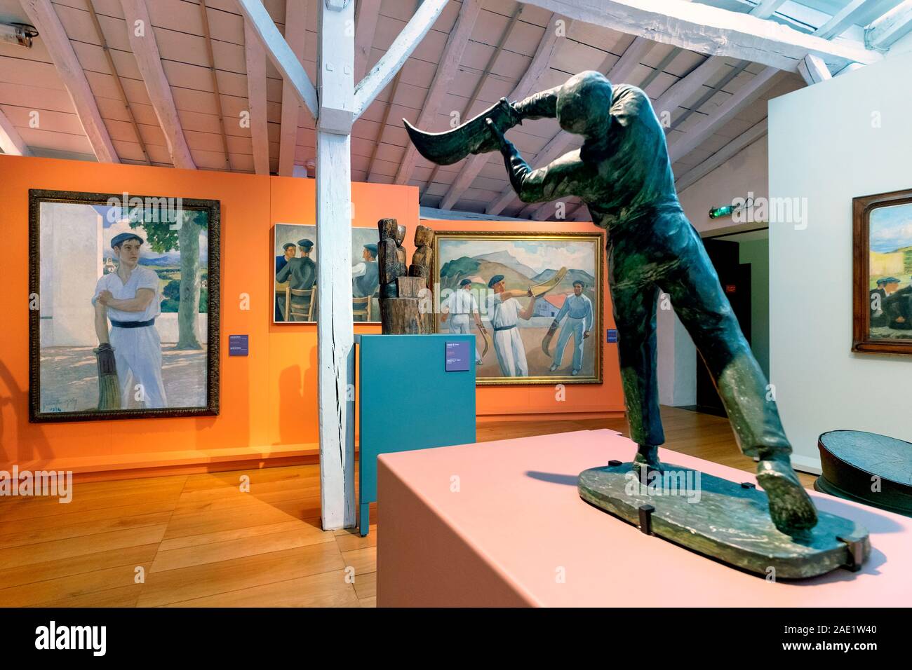 Le Musée Basque / Musée Basque et de l'histoire de Bayonne, Pays Basque, France, Europe Banque D'Images