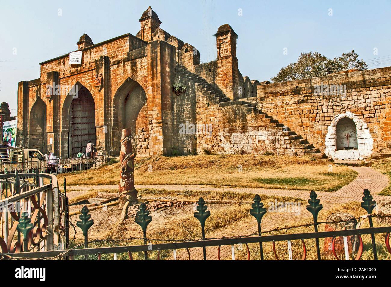 Jatpura Gate, Chandrapur, Maharashtra, Inde, Asie Banque D'Images