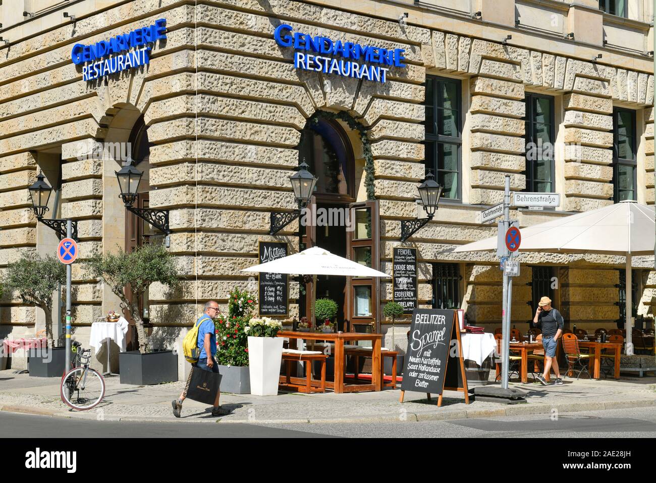 Humboldt Carré Konferenz- und Eventzentrum, Restaurant Gendarmerie, Charlottenstraße, Behrenstraße, Mitte, Berlin, Deutschland Banque D'Images