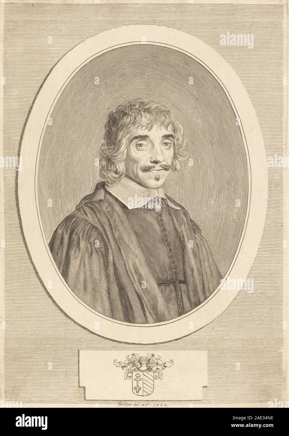 Jean Perrault, Claude Mellan date 1632, Jean Perrault, 1632 Banque D'Images