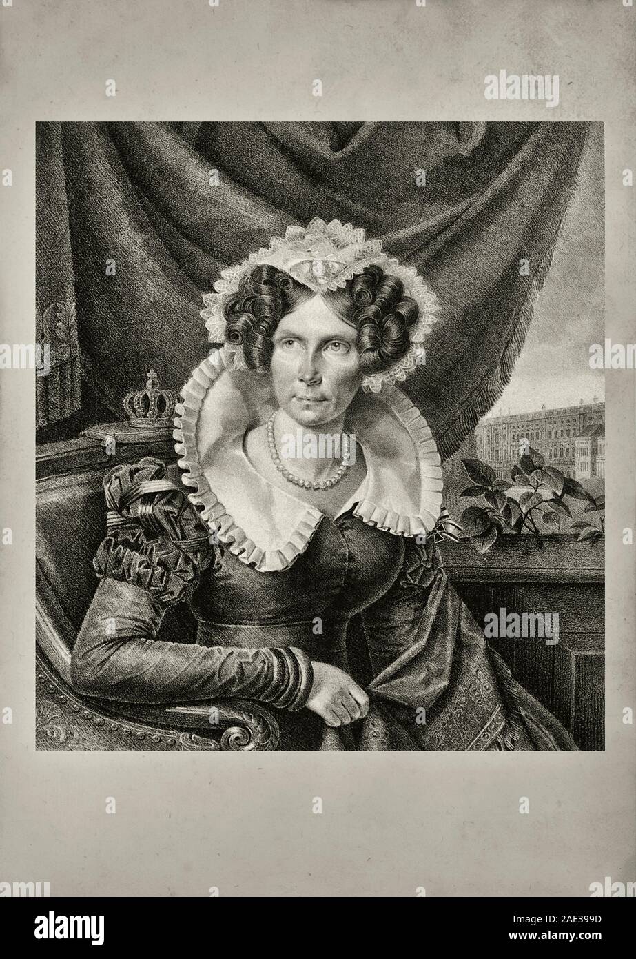 Luise Friederike Wilhelmine de Prusse (1774 - 1837) a été la première épouse du roi Guillaume Ier des Pays-Bas et ainsi la première Reine consort du Net Banque D'Images
