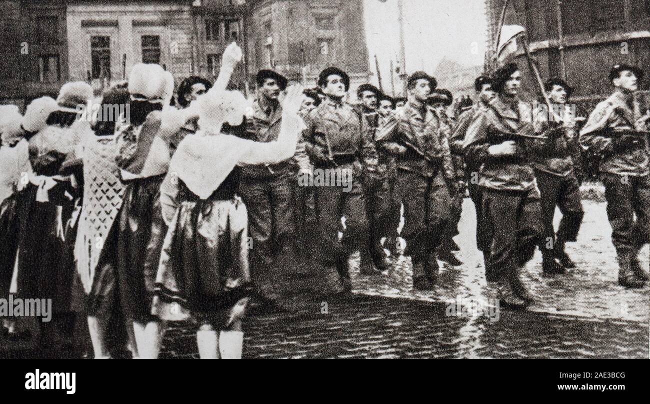 De haut en bas : Lorraine héberge la division Leclerc. Banque D'Images