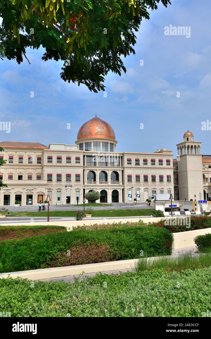 Doha, Qatar - novembre 20. 2019. Katara Plaza dans le village de Katara Banque D'Images