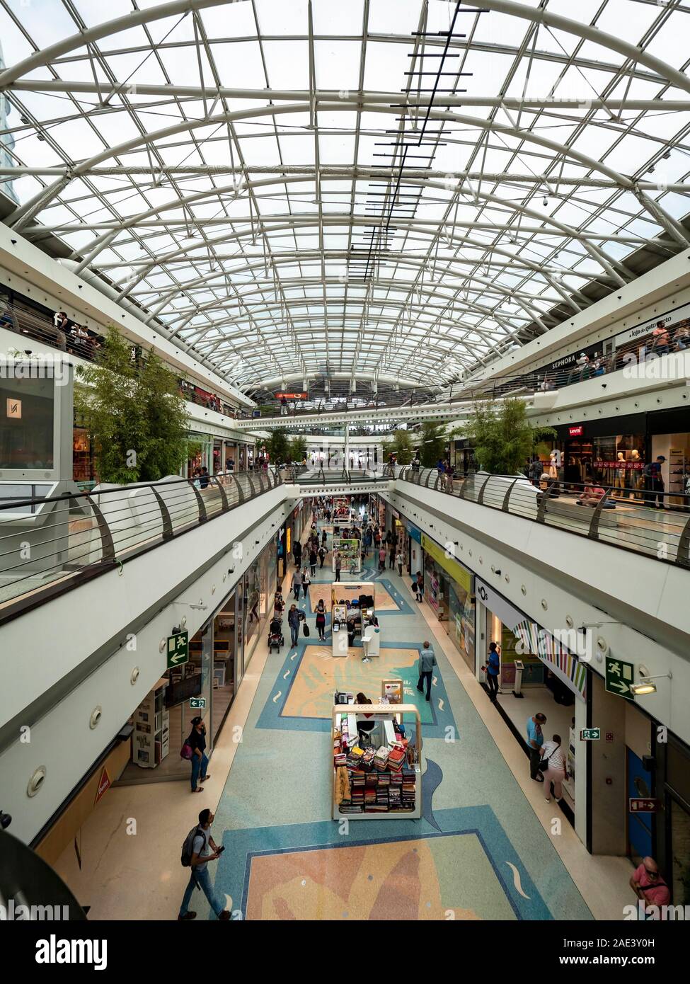 Centre commercial Centro Vasco da Gama, Lisbonne, Portugal Banque D'Images