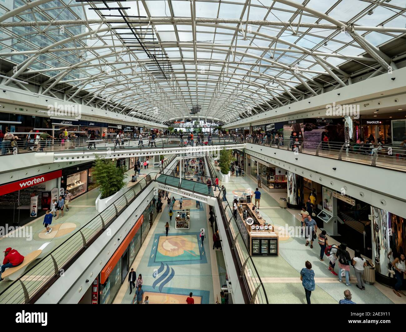 Centre commercial Centro Vasco da Gama, Lisbonne, Portugal Banque D'Images