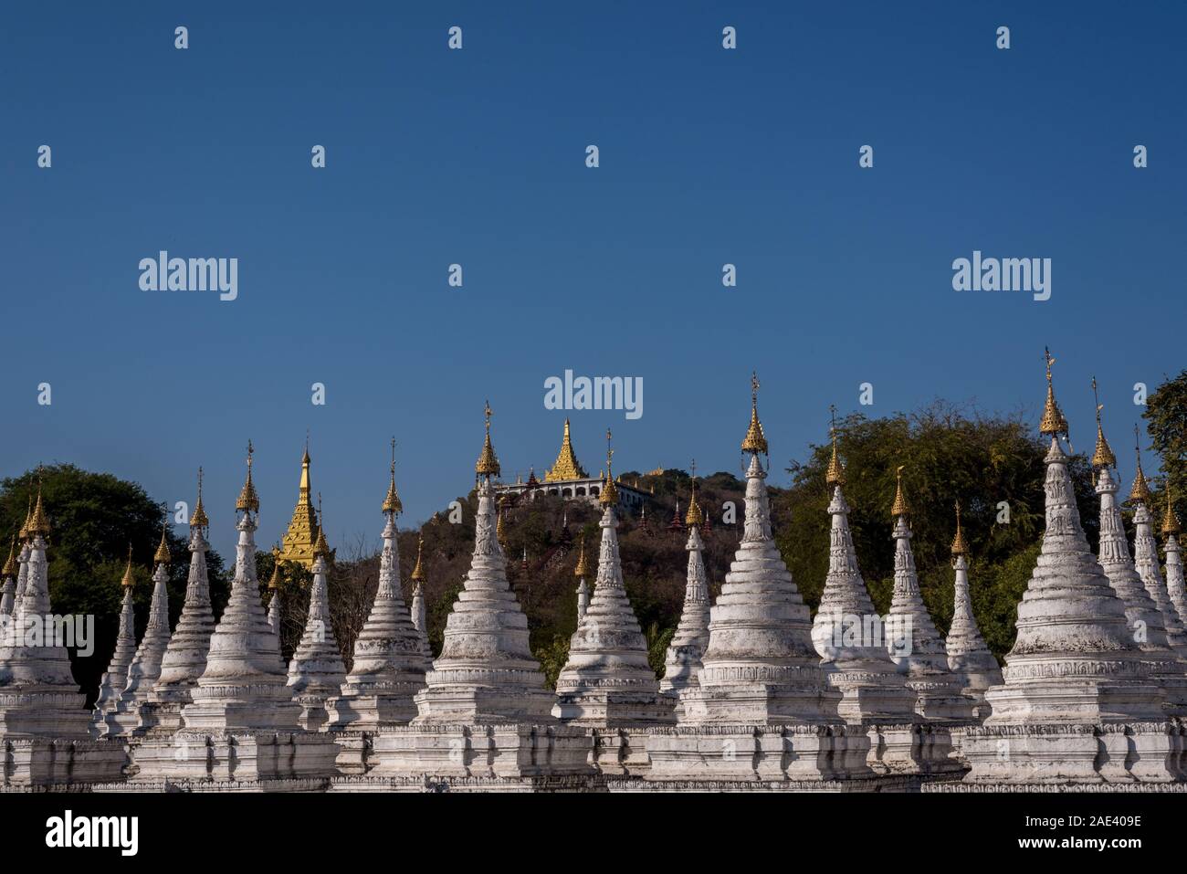 Sanda Muni Paya, Mandalay, Myanmar Banque D'Images