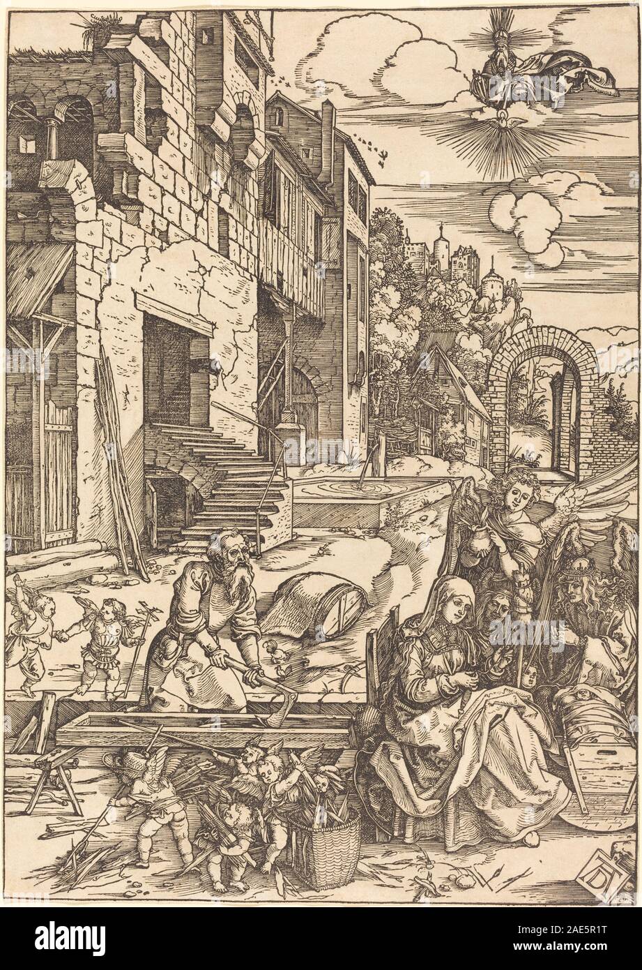 Séjour de la Sainte Famille en Egypte ; années 1504 Albrecht Dürer date