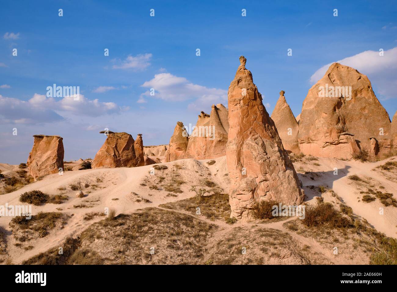 Vallée Devrent Vallée imaginaire /, une vallée pleine de formations rocheuses uniques dans la région de Cappadoce, Turquie Banque D'Images
