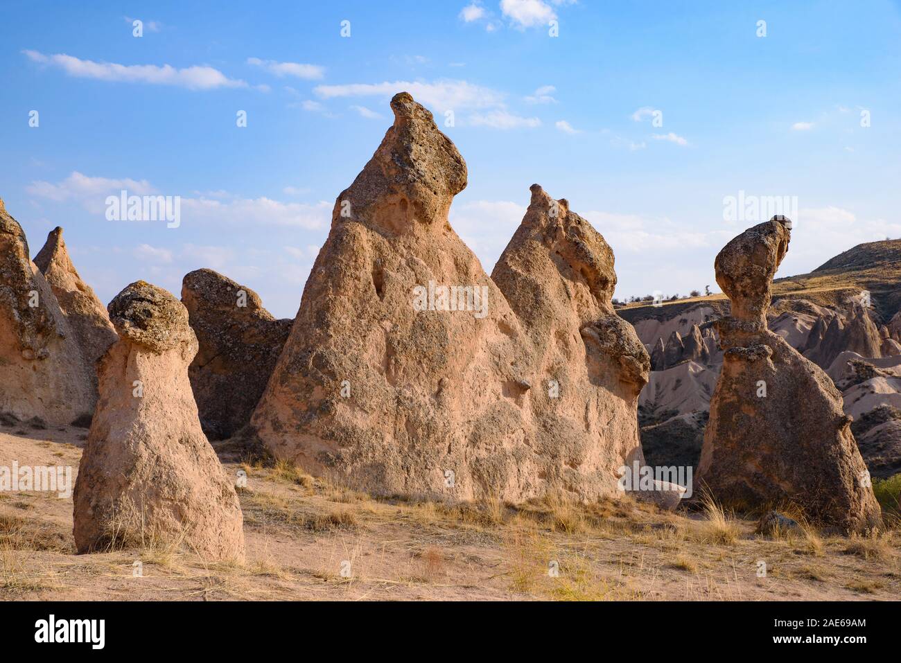 Vallée Devrent Vallée imaginaire /, une vallée pleine de formations rocheuses uniques dans la région de Cappadoce, Turquie Banque D'Images