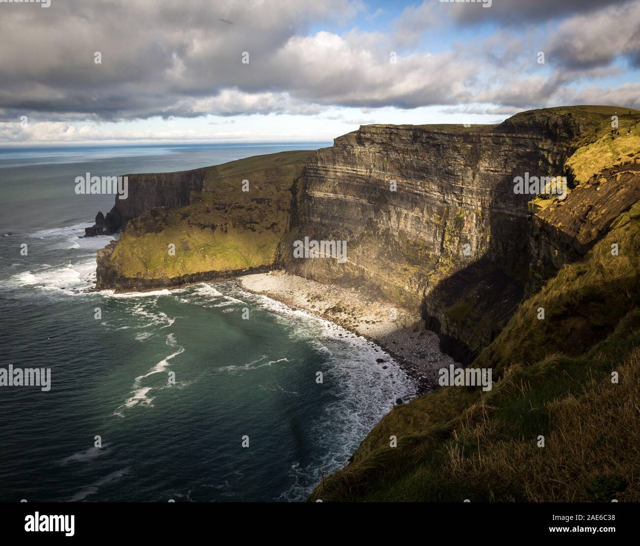 Falaises de Moher Banque D'Images