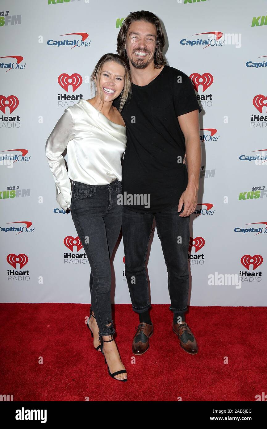 Caelynn Miller-Keyes et doyen Unglert à RADIO KIIS FM Jingle Ball 2019 iHeartRadio ont eu lieu pendant le Forum Los Angeles le 06 décembre, 2019 à Inglewood, Californie, Etats-Unis (photo de JC Olivera/Sipa USA) Banque D'Images