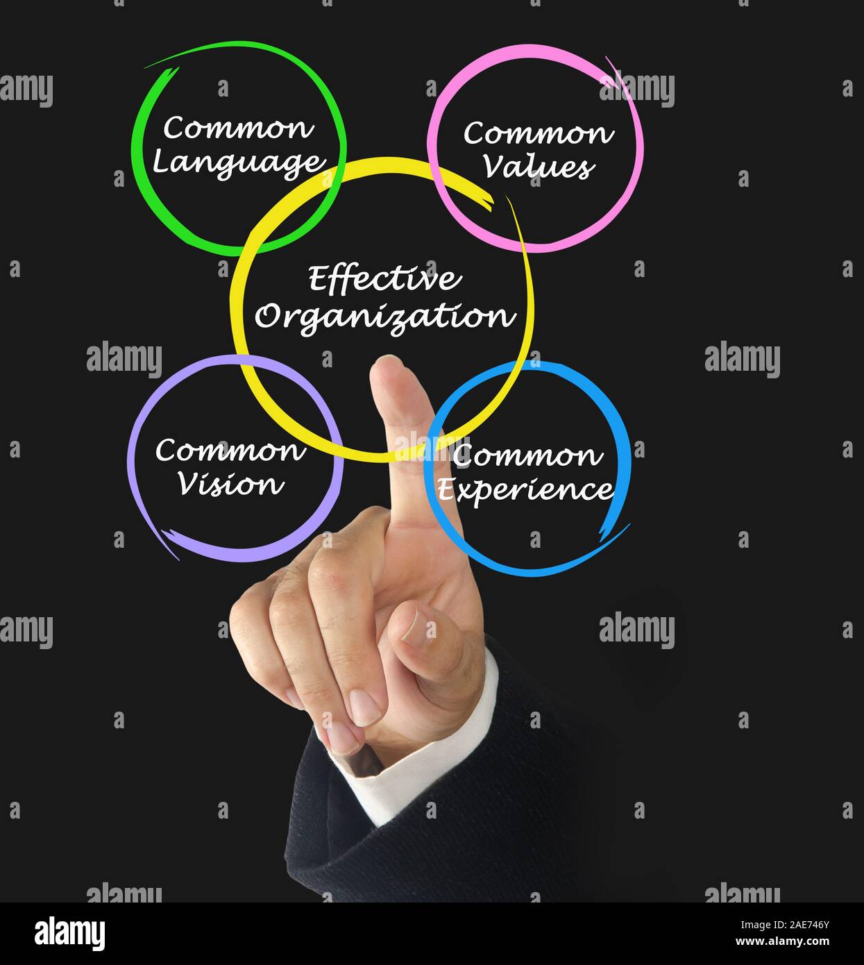 Des organisations efficaces Banque D'Images