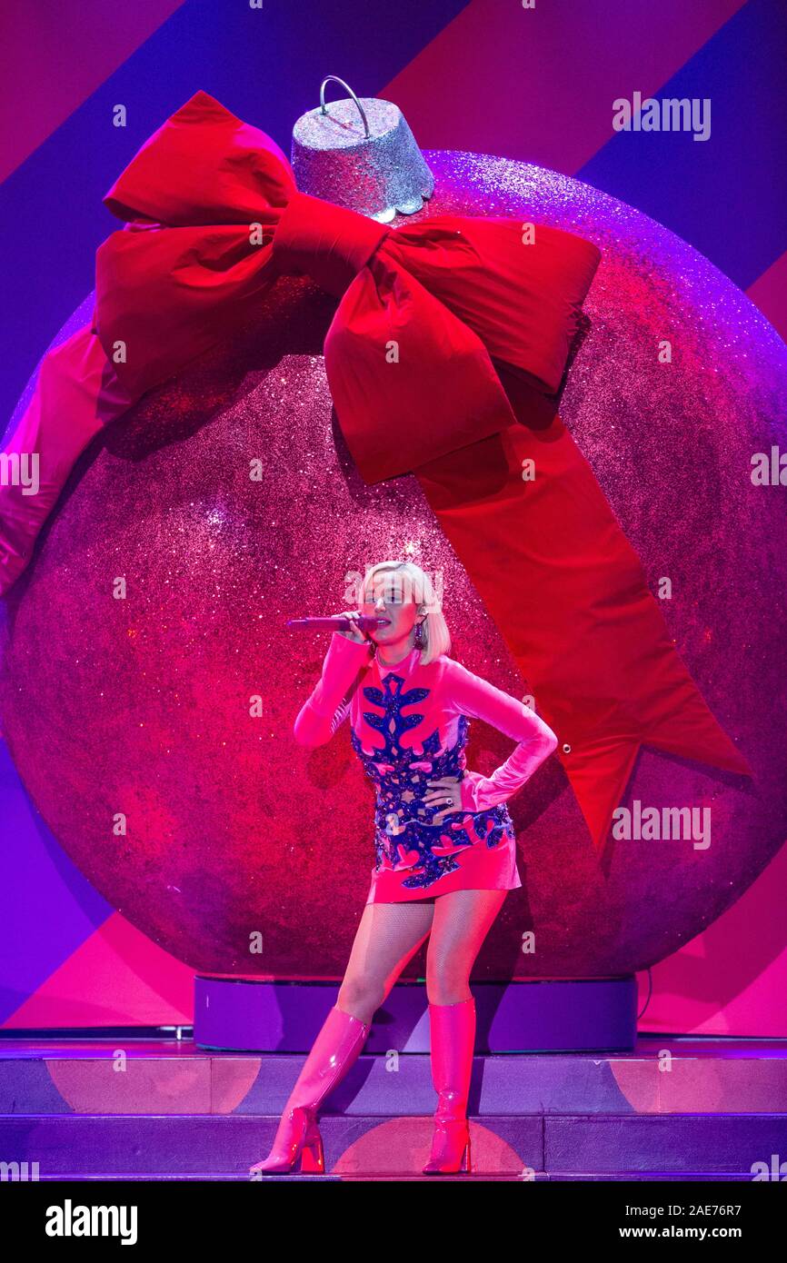 Le 6 décembre 2019, Los Angeles, Californie, États-Unis : KATY PERRY lors d'iHeartRadio KIIS FM Jingle Ball au Forum de Los Angeles, Californie (crédit Image : © Daniel DeSlover/Zuma sur le fil) Banque D'Images